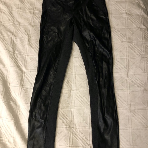Aritzia Wilfred Leather Leggings - Picture 1 of 3